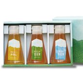 はちみつギフトチューブ3本セット（みよしの百花蜜・唐津の百花蜜