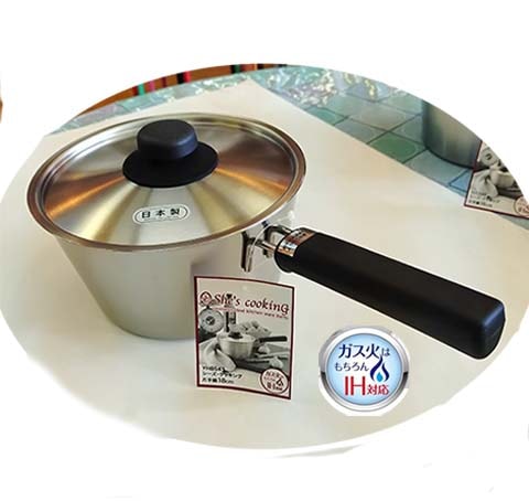 シーズ・クッキング深型IH両手鍋20cm【容量:6.1L入】ヨシカワ印 日本製
