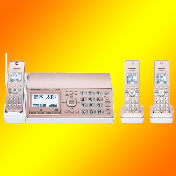 Panasonic パナソニック KX-PD550DW-N ピンクゴールド デジタル