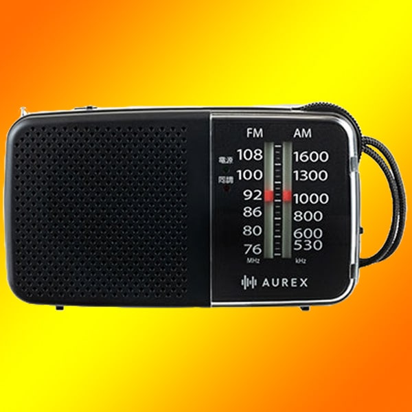 ��� AUREX LED�饤���դ��ۡ���饸�� TY-KR20-K [�֥�å�]