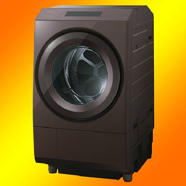 東芝 ドラム式洗濯乾燥機 ZABOON TW-127XP5L(T) [ボルドーブラウン