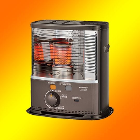 CORONA BX-2223Y-TM ブラウンメタリック ストーブ コロナ ポータブル石油ストーブ BXシリーズ BX-2225Y(TM) ブラウン