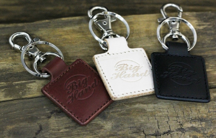 BIG HAND ECO LEATHER Seriese】レザーキーホルダー (B-894)