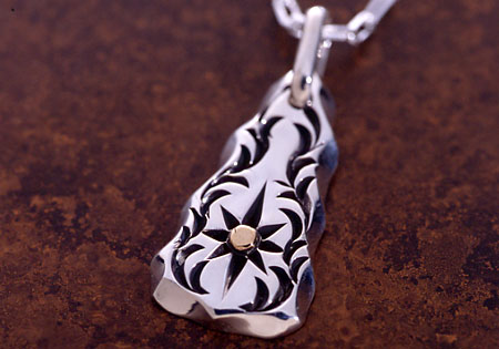 BIG HANDジュエリー SUNアラベスクメタルTOP207-00023-02