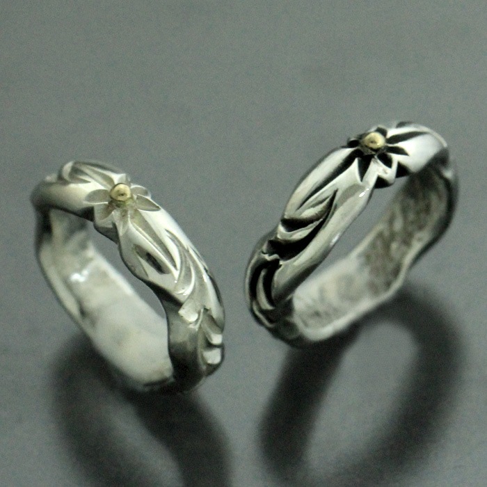 BIG HAND スカルプチャーリング【白あげ・黒あげ】207-0000(6・7)