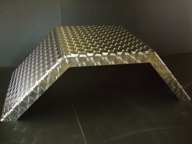 ステンレスフェンダー ウロコ（小）