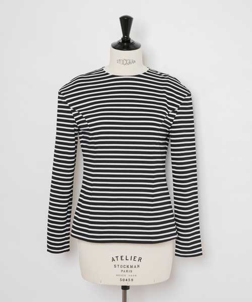 setsuko sagittaire ハンナ　ボーダーカットソー ハンナ（黒白） | others,clothes | setsuko sagittaire