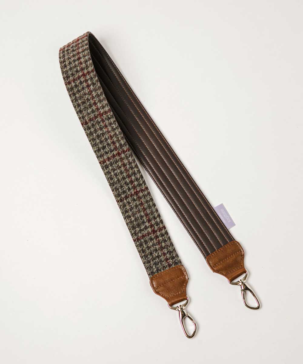 ストラップ(グレーチェック)