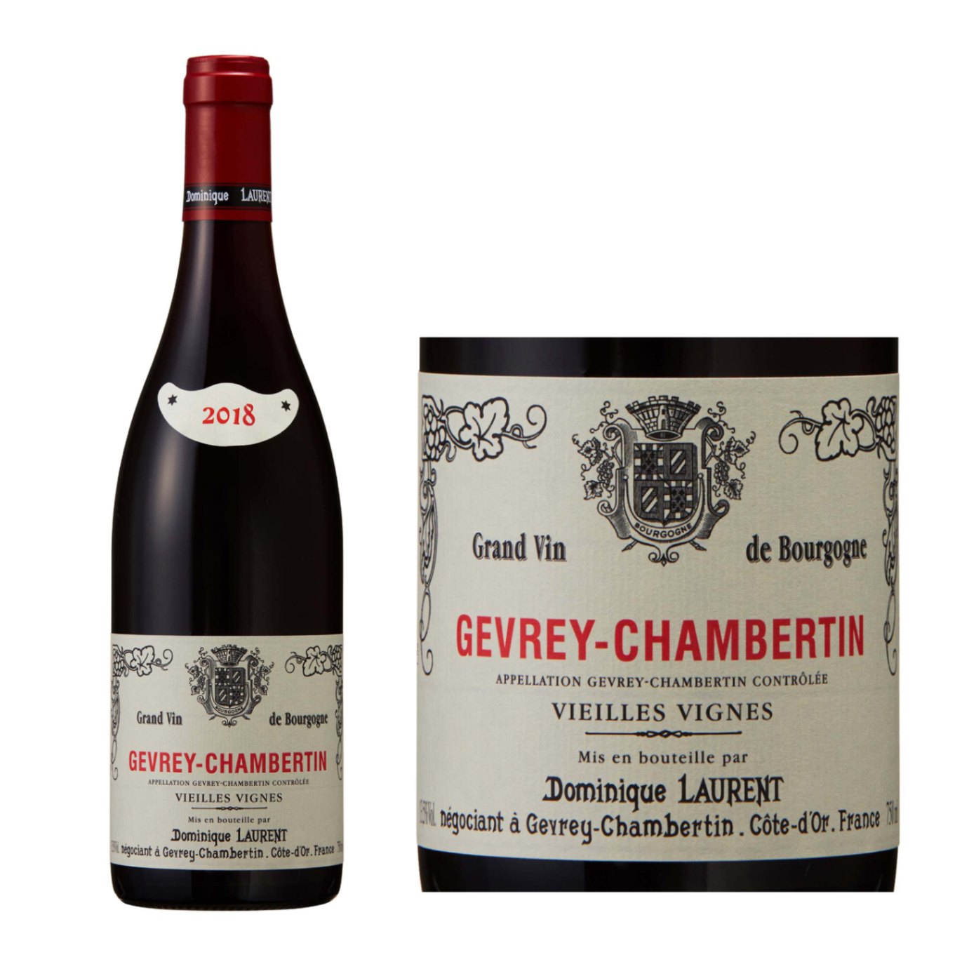 ドミニク ローラン ジュブレ シャンベルタン ヴィエイユ ヴィーニュ  2018