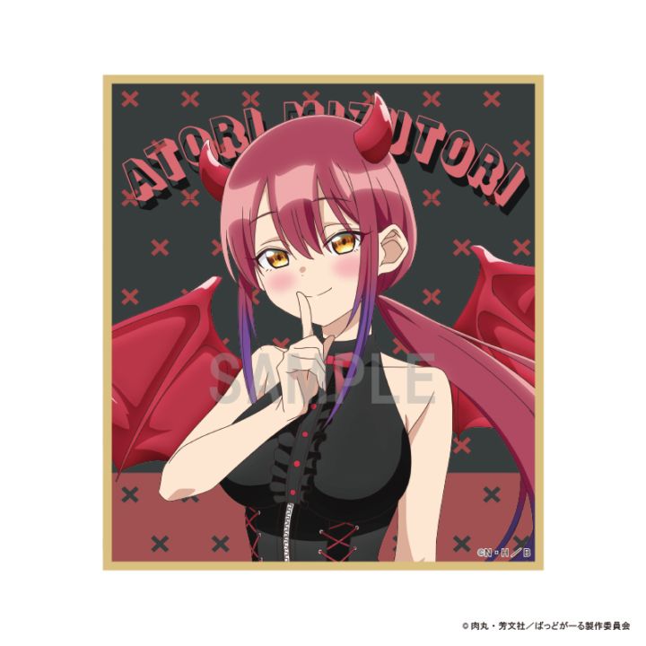 イラストオーダー＋ウサギフクロウミニ色紙 イラストオーダー＋ウサギフクロウミニ色紙