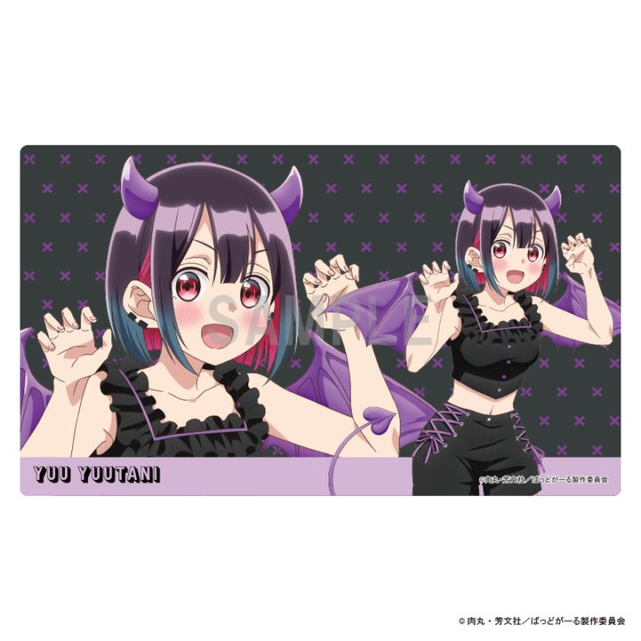 ばっどがーる　ラバーマット　直筆サイン入り ばっどがーる ラバーマット 直筆サイン入り ばっどがーる ラバー