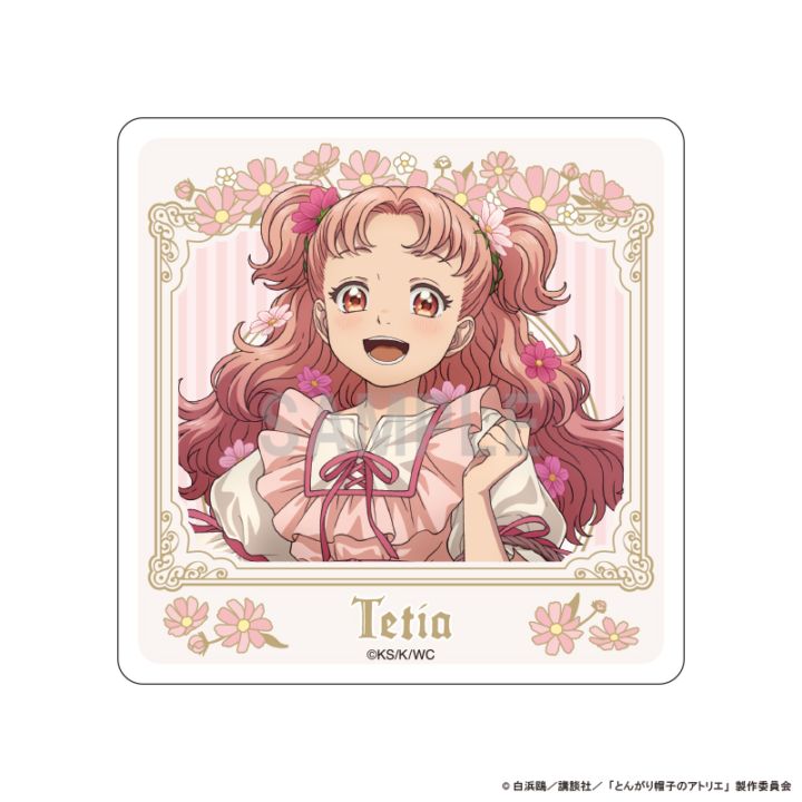 予約】とんがり帽子のアトリエ アクリルコースター テティア ドレス 