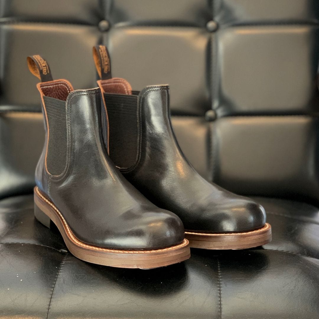 ROLLING DUB TRIO / ローリングダブトリオ STAN Black Horsehide | sai