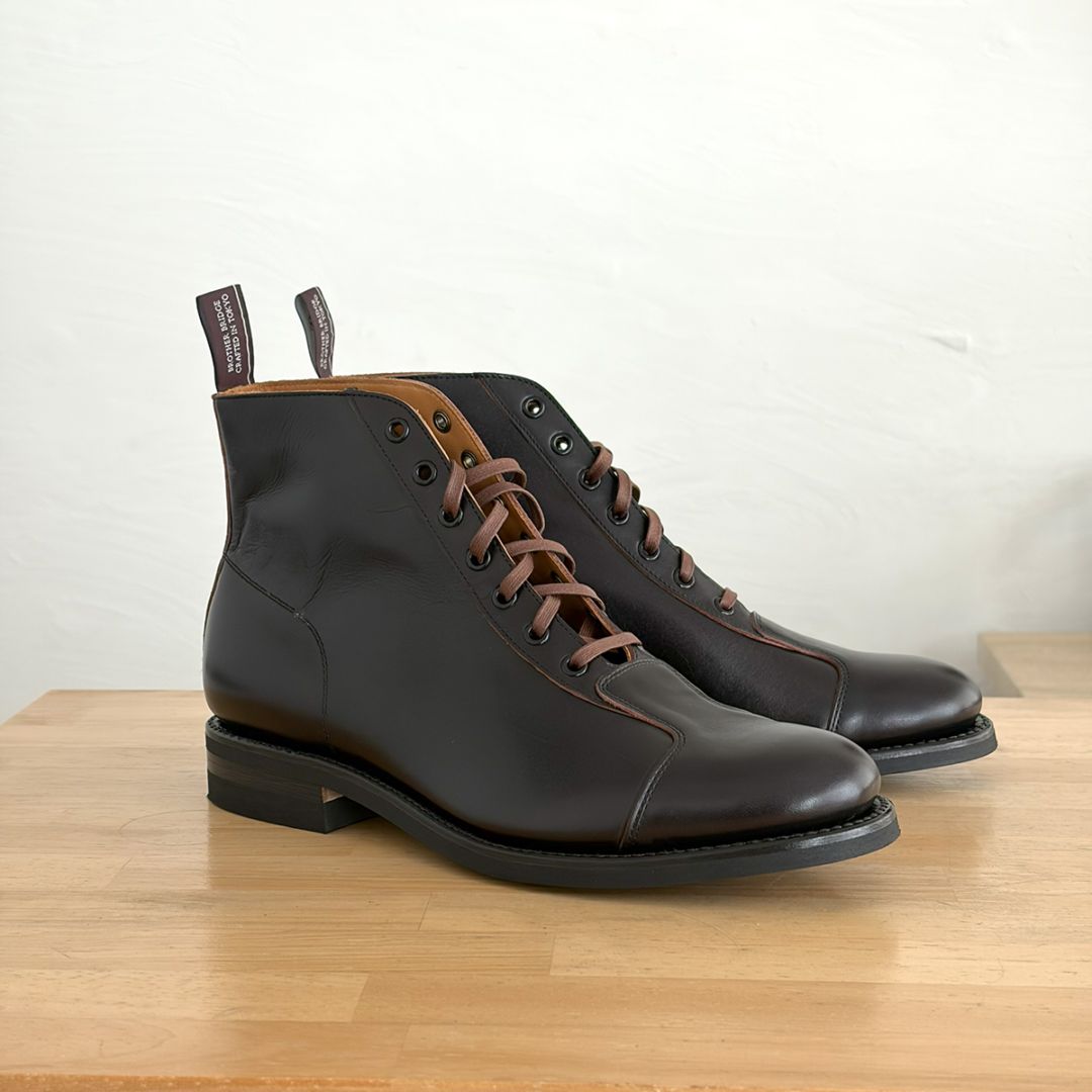 BROTHER BRIDGE / ブラザーブリッジ ALI Ⅱ VINTAGE BLK/CALF | sai