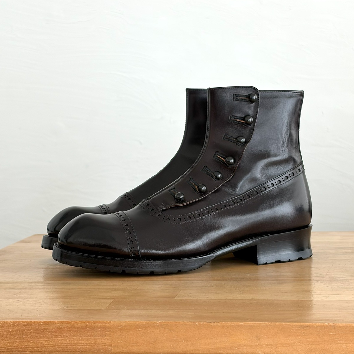 chausser / ショセ ボタンブーツ C-7063 ホースレザー | sai.online.shop