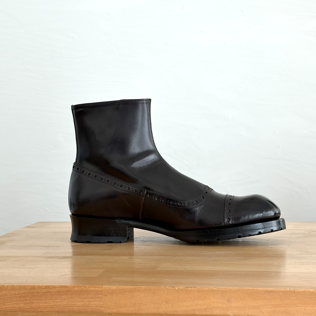 formeボタンブーツ size25cm chausser / ショセ ボタンブーツ C-7063 ホースレザー | sai.online.shop