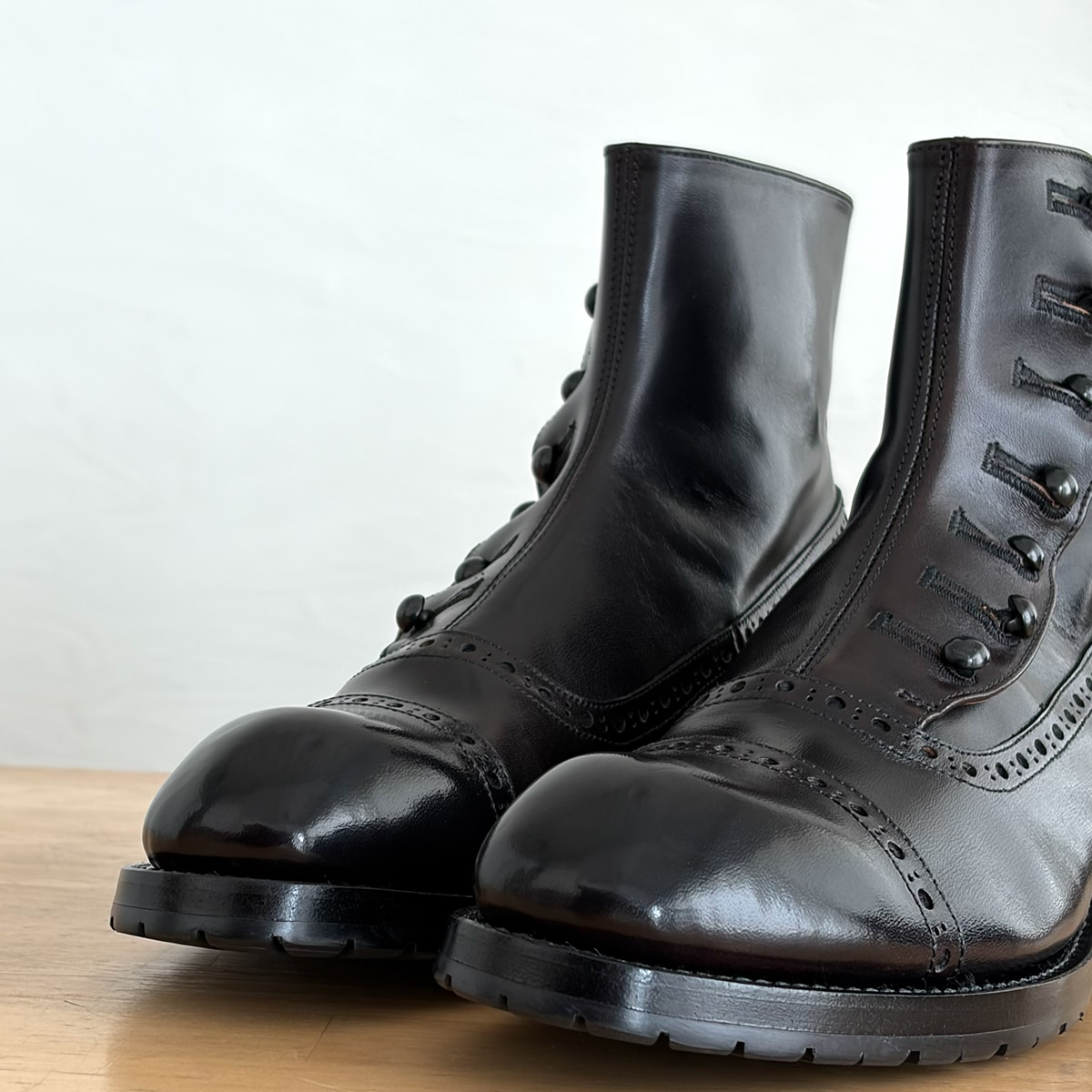 chausser / ショセ ボタンブーツ C-7063 ホースレザー | sai.online.shop