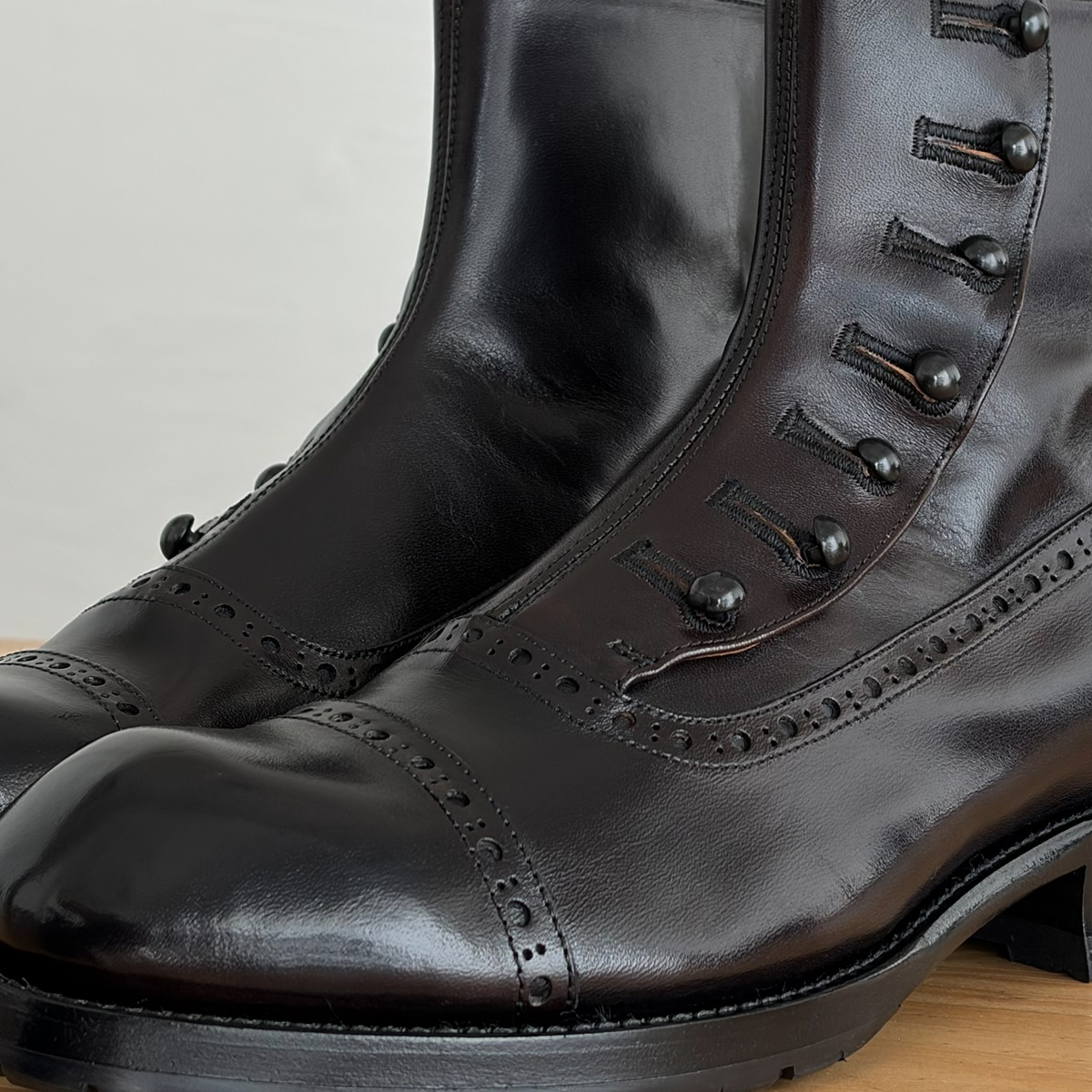 chausser / ショセ ボタンブーツ C-7063 ホースレザー | sai.online.shop