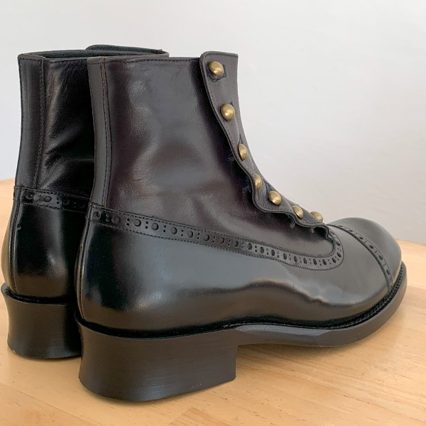 chausser / ショセ ボタンブーツ C-7039C CORDOVAN DNY/C 通販