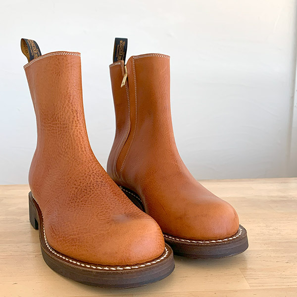 靴 Rolling dub trio CASPER Brown Vaccetta Rolling Dub Trio Casper Boot | Patina Project