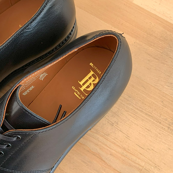 BROTHER BRIDGE / ブラザーブリッジ ALI Ⅱ VINTAGE BLK/CALF