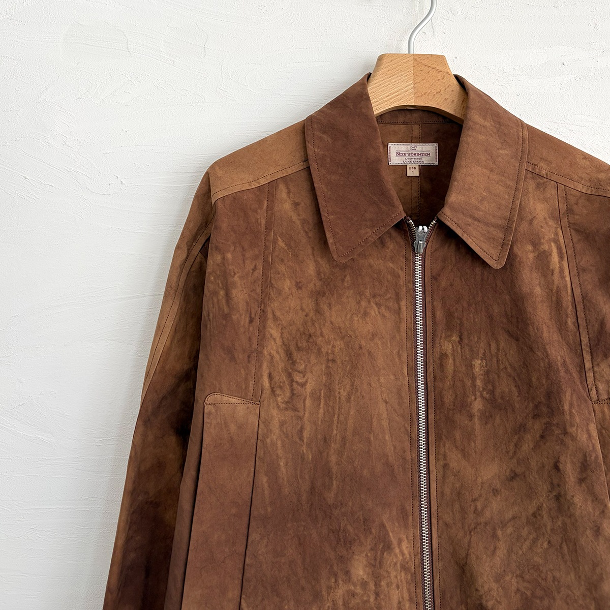 NEZU YOHIN TEN / 根津洋品店 AGED UNEVEN DYE ワークブルゾン | sai