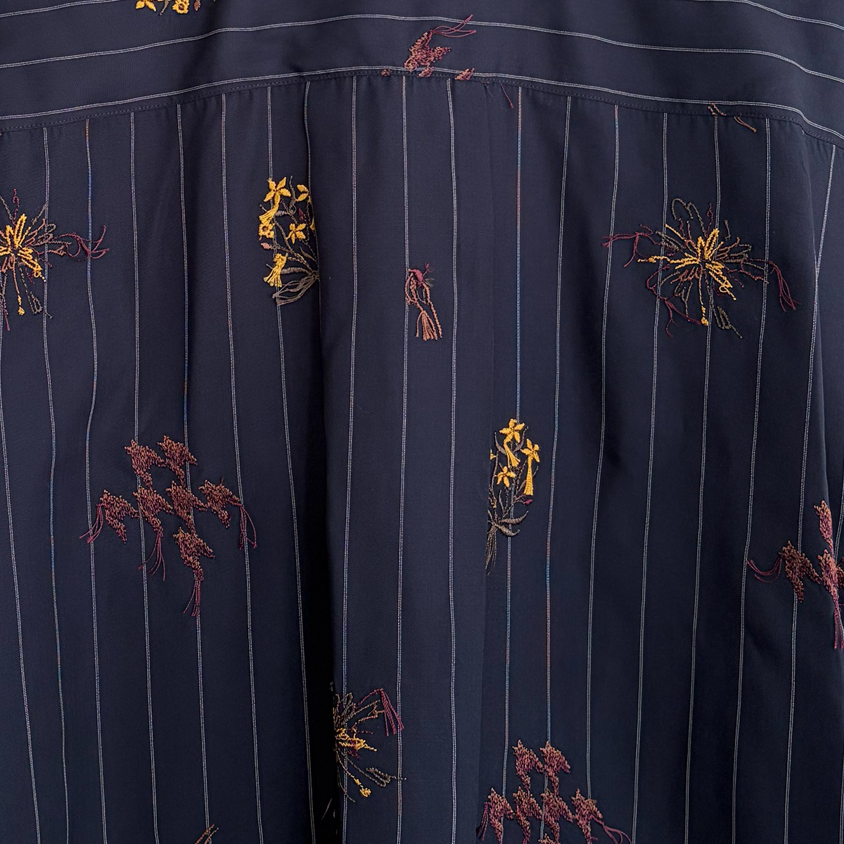 NEZU YOHIN TEN / 根津洋品店 スーベニール エンブロイダリーショート