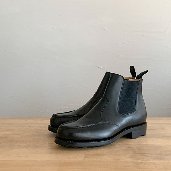 RENDO レンド　5アイレットダービー　外羽　8.5 26.5 C 黒 RENDO / レンド SIDE GORE BOOTS | sai.online.shop