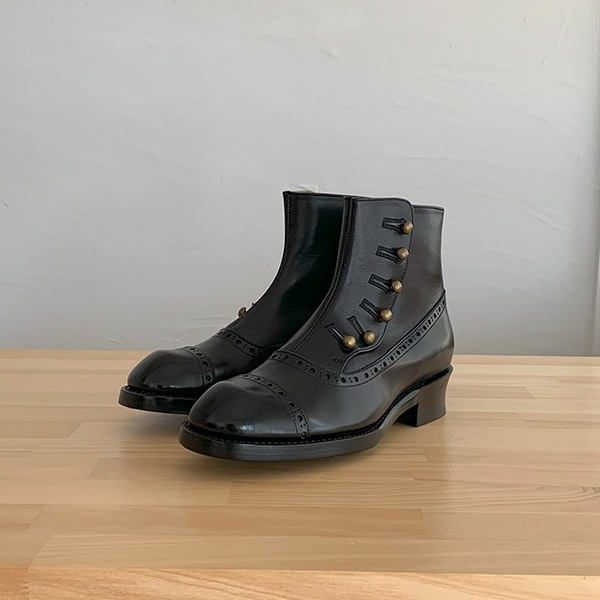 plus by chausser / ショセ ボタンブーツ PC-5063 ladies 通販