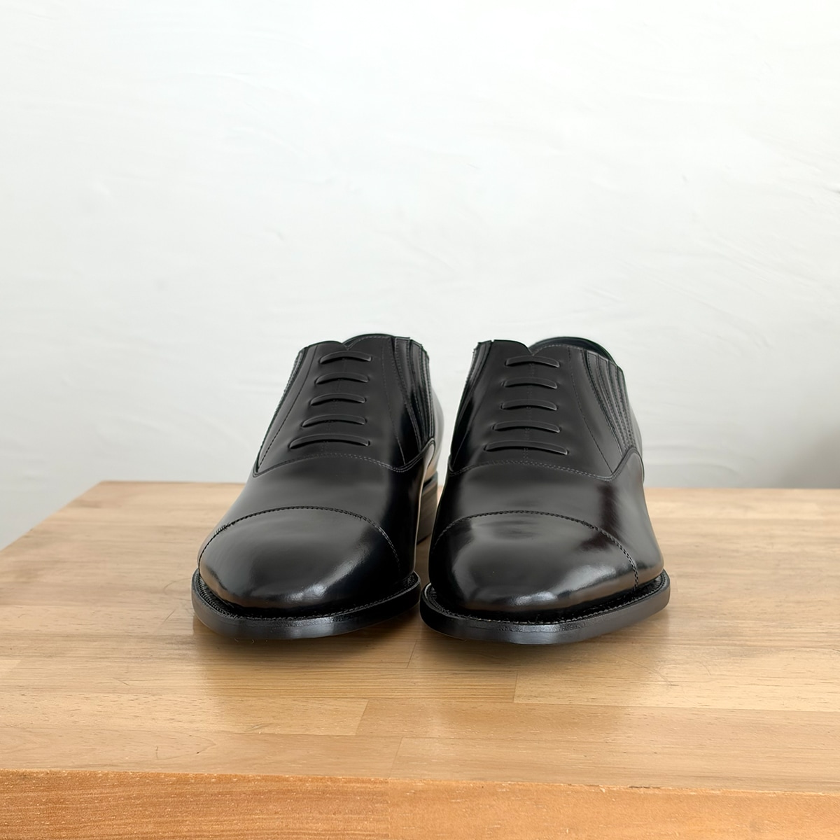 sai別注 RENDO / レンド SIDE ELASTIC CAP TOE OXFORD | sai.online.shop