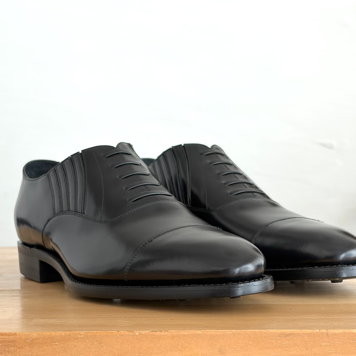 sai別注 RENDO / レンド SIDE ELASTIC CAP TOE OXFORD | sai.online.shop