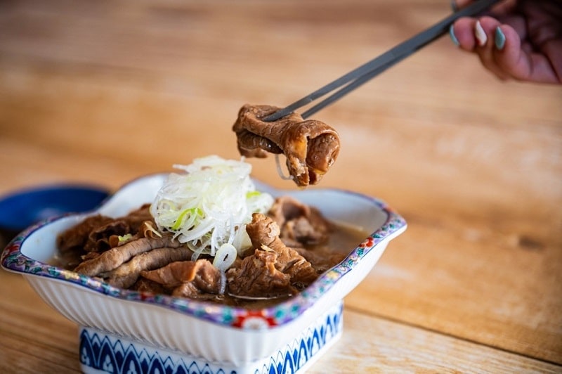 【ニュートウゲ】冷凍もつ煮2パックセット（750g（固形量400g）×2個）（送料込）