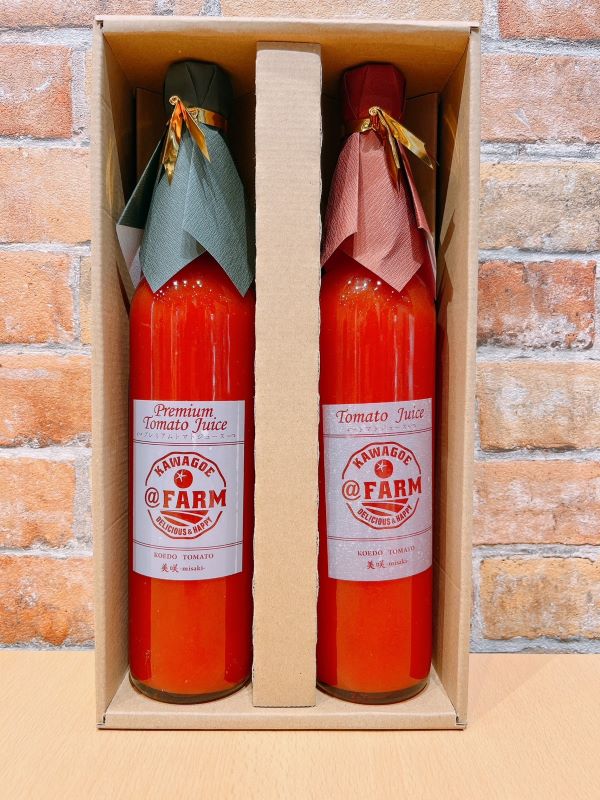 【＠FARM】トマトジュース飲み比べセット（送料込）