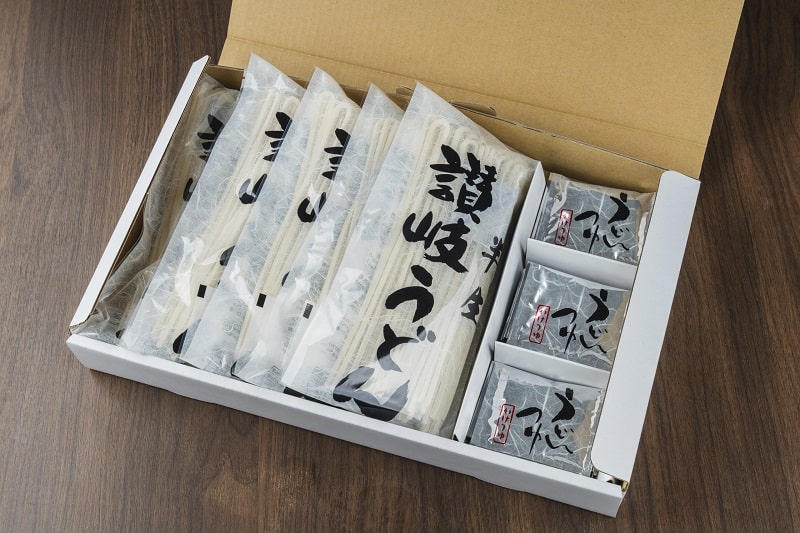 【中西うどん】中西半生うどん（10人前）（送料込）