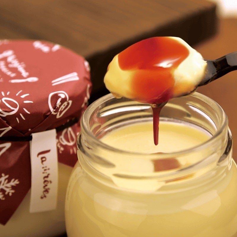 【LAREVES（柚餅子総本家中浦屋）】輪島プリン6個入（プレーン）（送料込）