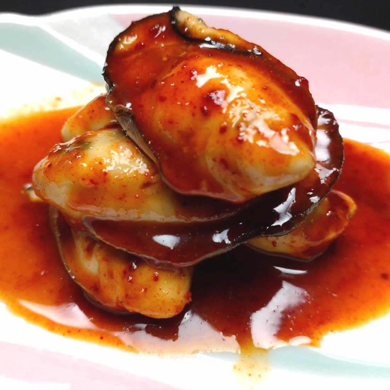 牡蠣キムチ漬け