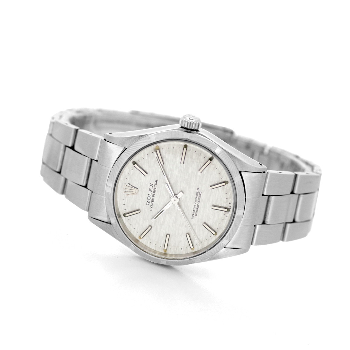 【1970年製】 オイスターパーペチュアル エンジンターンドベゼル Ref.1003