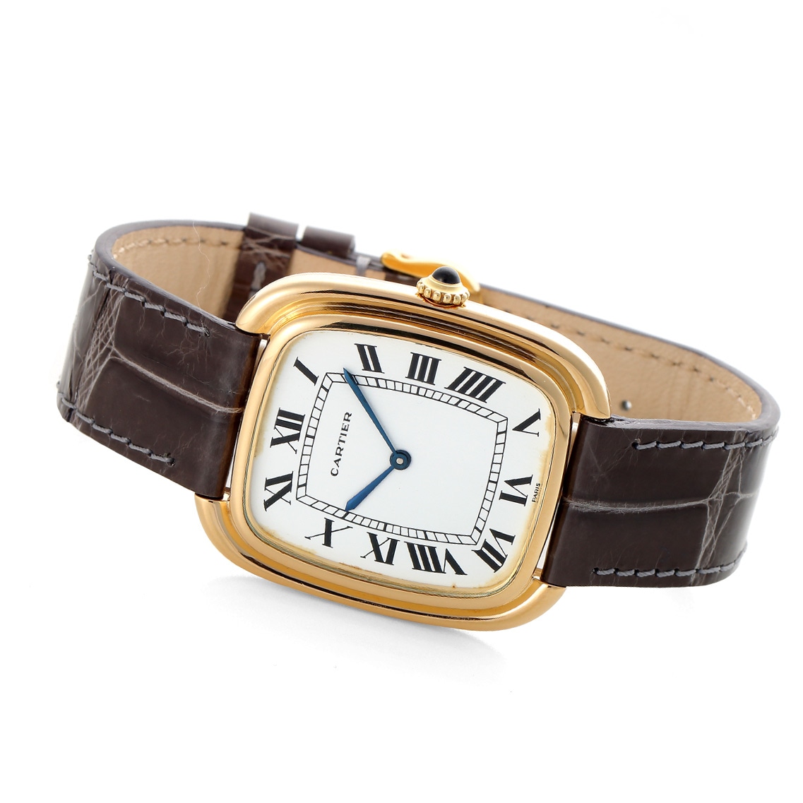 Cartier】超希少 70s ラウンドウォッチ 明 SM相当