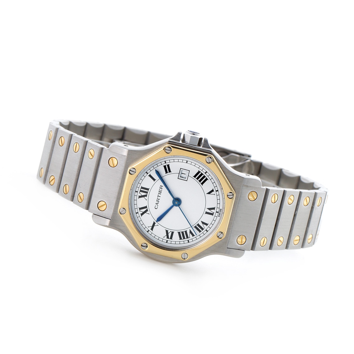 CARTIER【1980年代】サントス オクタゴン LM|ヴィンテージウォッチ専門