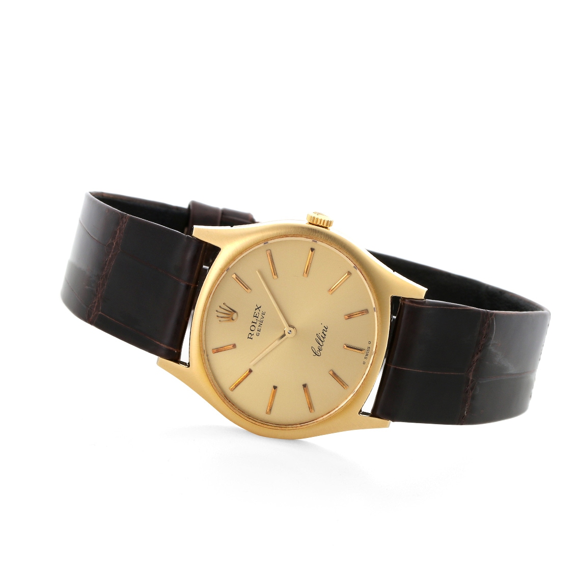 ROLEX ロレックス 3806 チェリーニ K18 手巻き腕時計 ゴールド 金