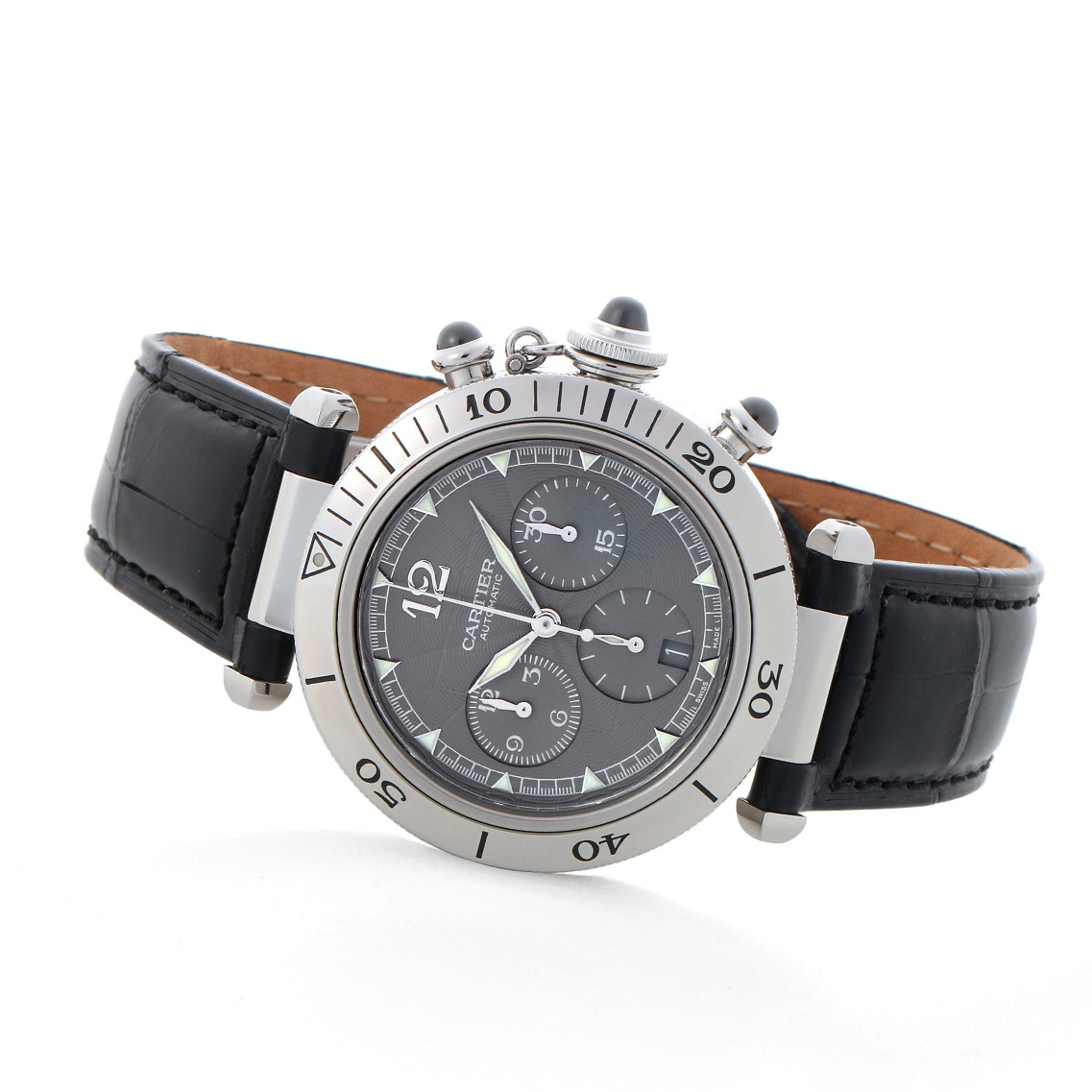 美品ヴィンテージカルティエ パシャCクロノグラフ CARTIER【2000年代】パシャ クロノグラフ Ref.W3107355|ヴィンテージ