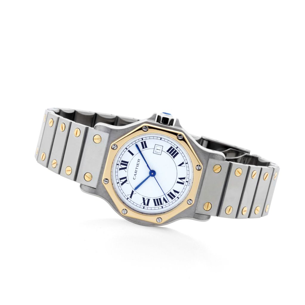 ミ*ツ様 Cartier サントスオクタゴン LM メンズサイズ　クォーツ　18 ミ*ツ様 Cartier サントスオクタゴン LM メンズサイズ クォーツ 18