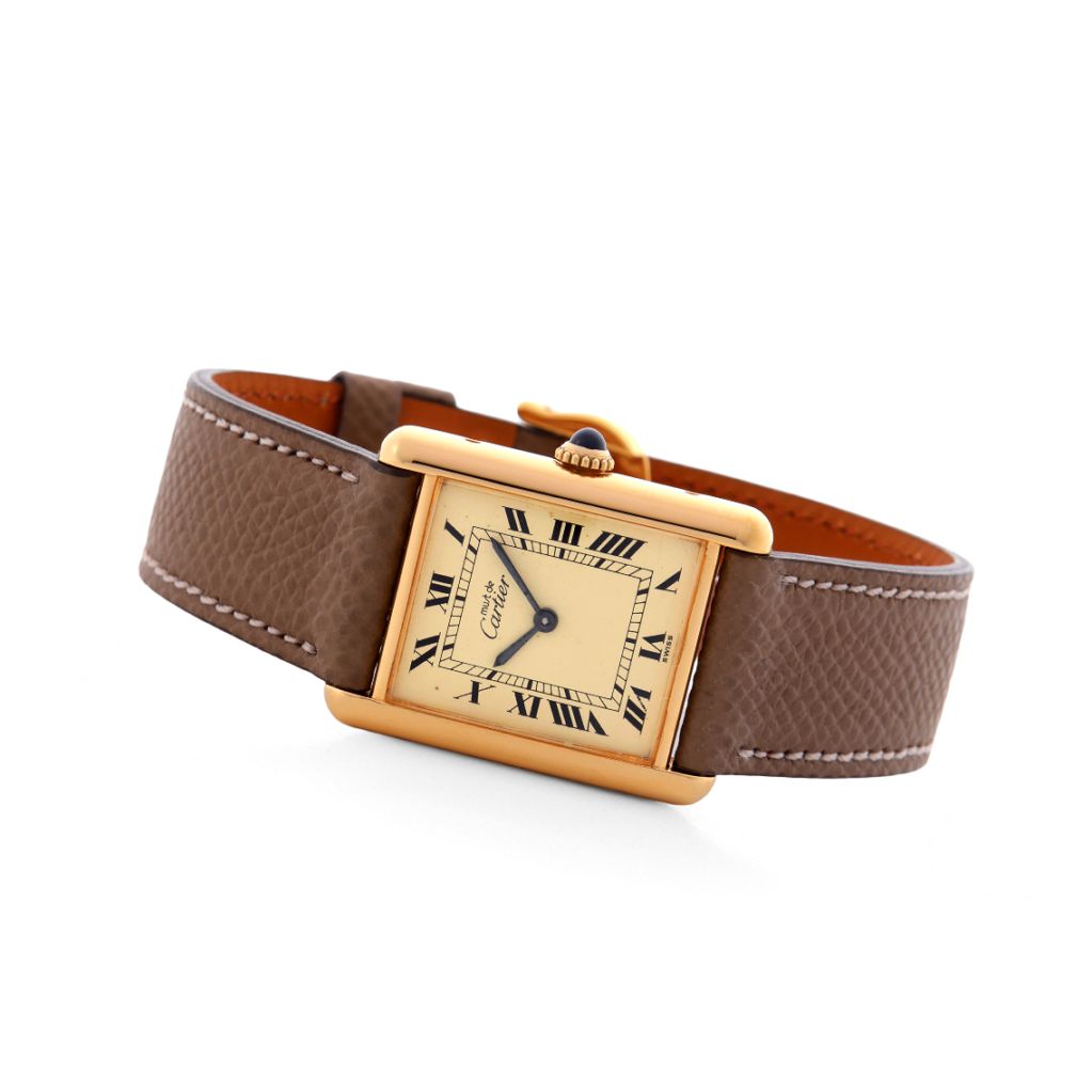 Cartier マストタンク LM 1990年頃製造 Ref.W1014154 アンティーク品 レディース 腕時計 カルティエ Cartier マストタンク LM 1990年頃製造 Ref.W1014154