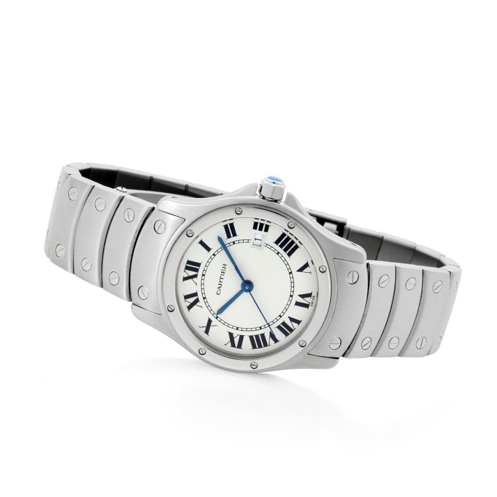 CARTIER【1990年代】ミニ ベニュワール アールデコモチーフ