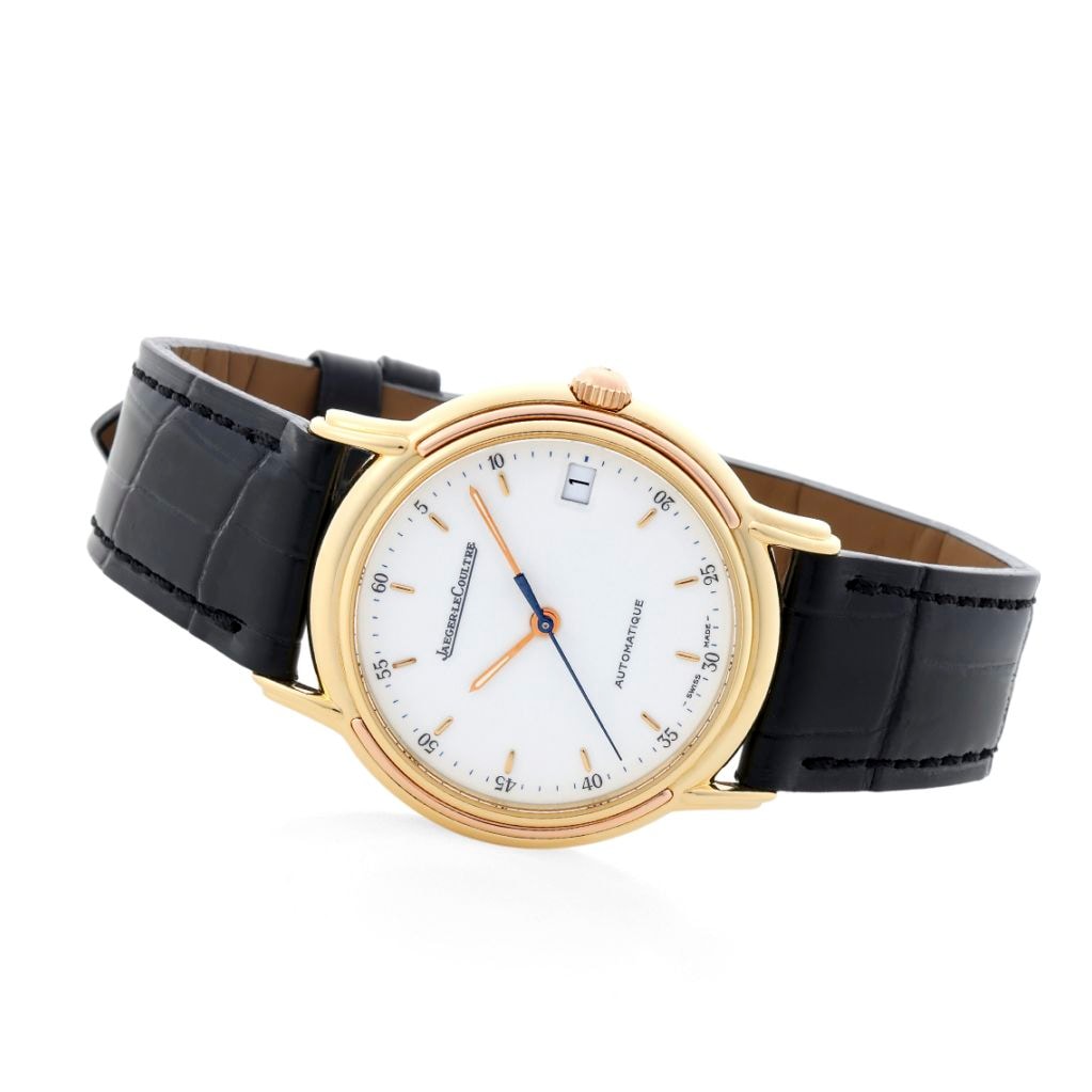 【不動】Jaeger-LeCoultre クォーツ腕時計　ビンテージ　コンビ JAEGER LECOULTRE【1990年代】オデュッセウス Ref.165.7.89S