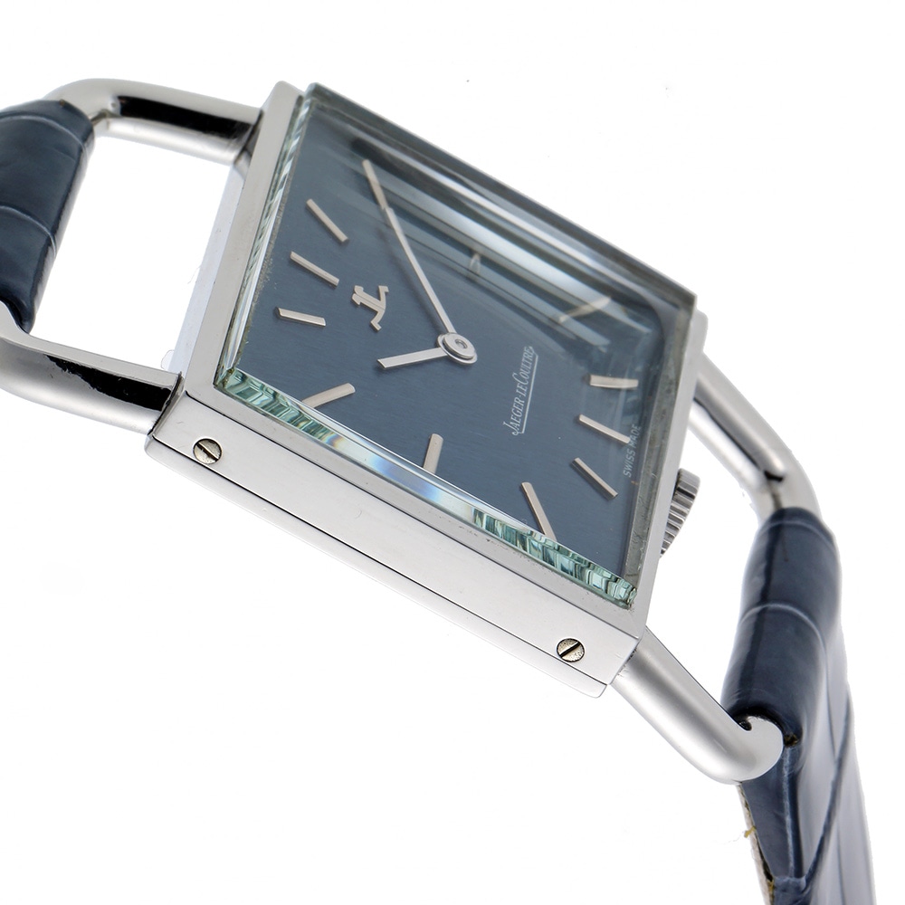 JAEGER-LECOULTRE 1970年代 手巻き 純銀ブレスレットウォッチ