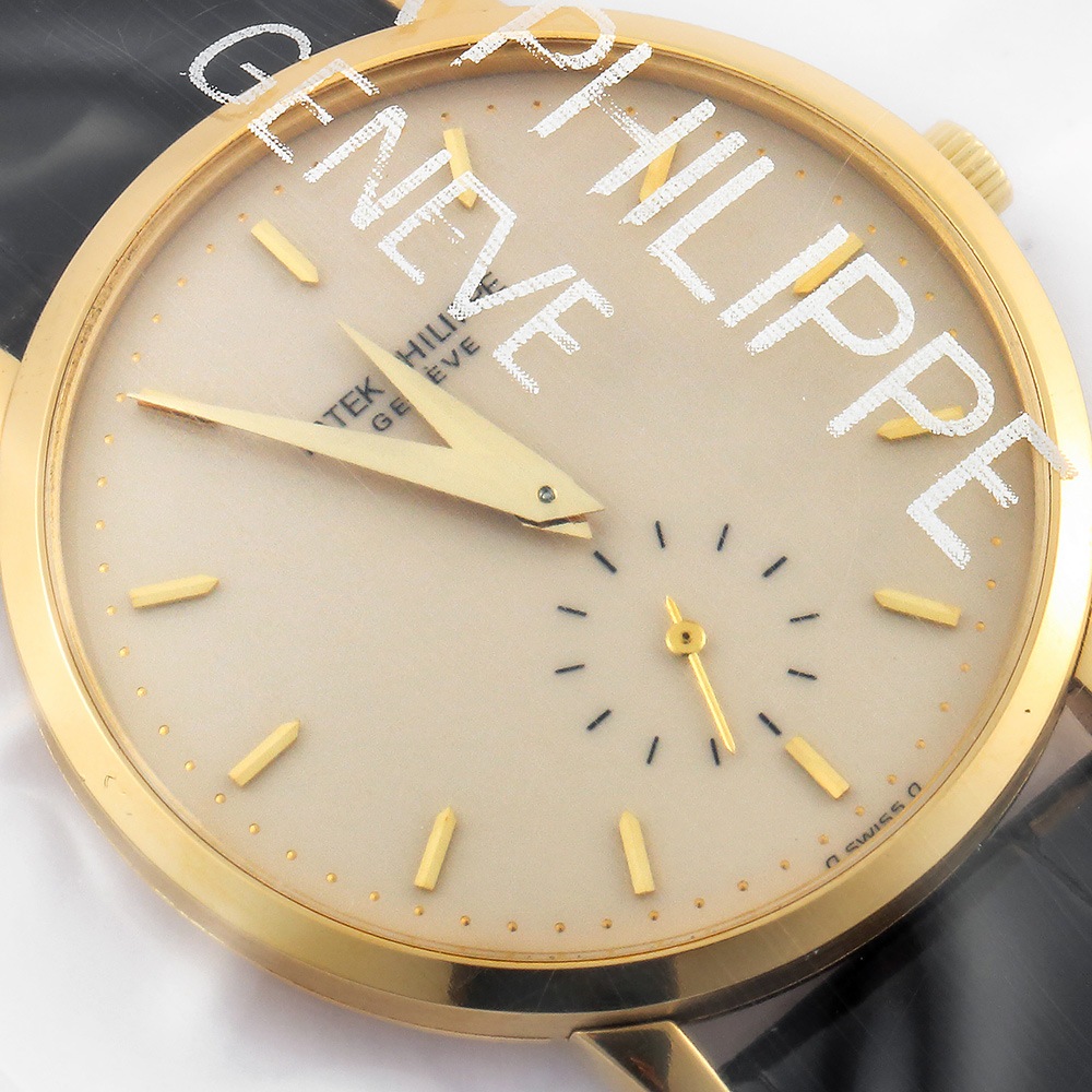 【新品】パテックフィリップ　カラトラバ　ゴールド　大型　販売店用掛け時計 PATEK PHILIPPE【1991年製】カラトラバ Ref.3893J|ヴィンテージ