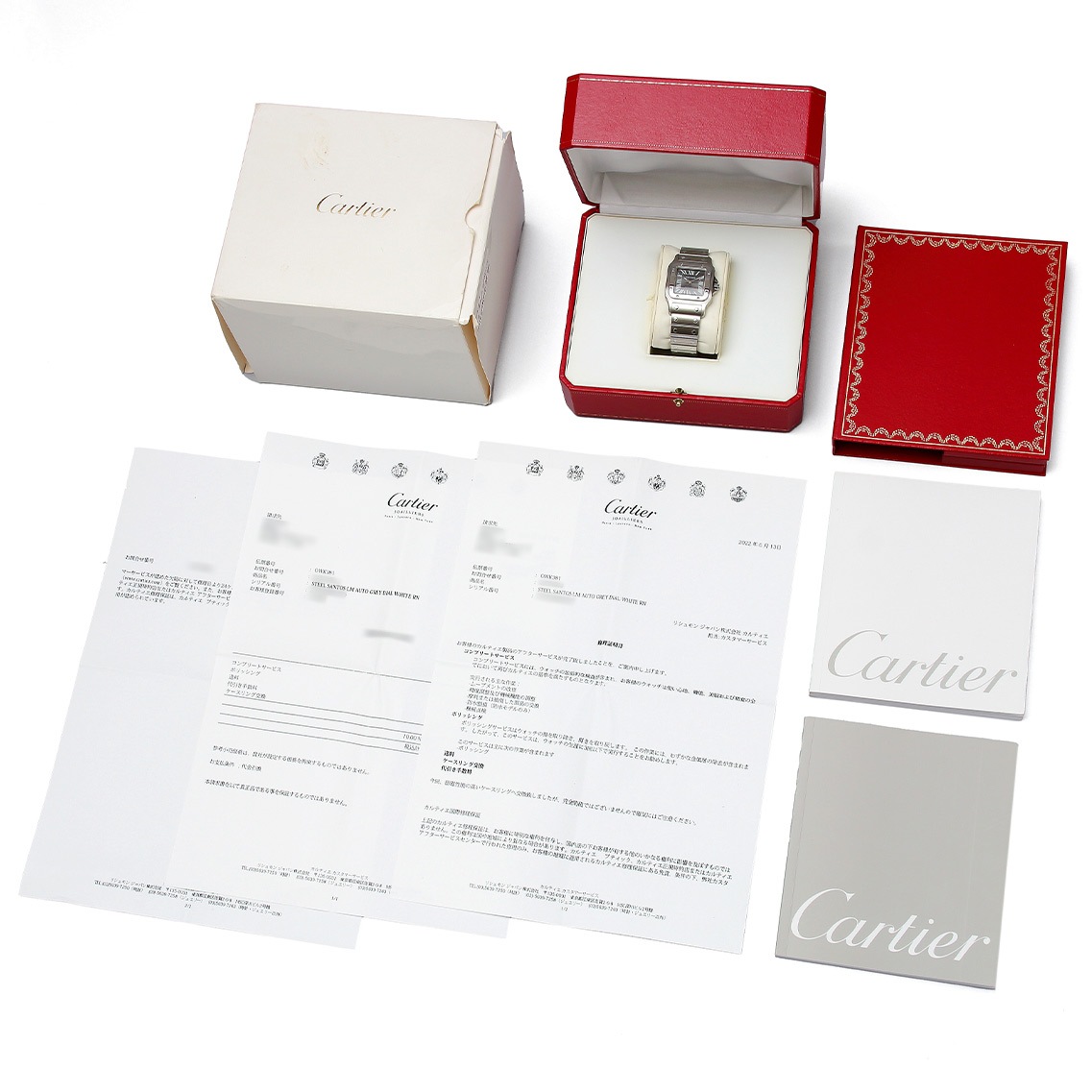 CARTIER【2000年代】サントス ガルベ LM アジア限定 Ref.W20067D6