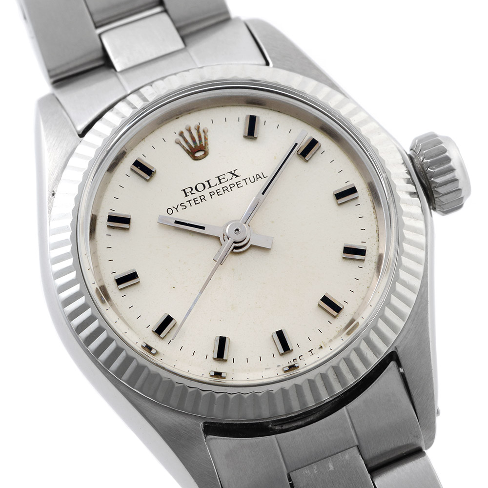新品　オイスターパーペチュアル　掛け時計　拡大鏡　非売品 ROLEX【1956年製】オイスターパーペチュアル Ref.6619|ヴィンテージ