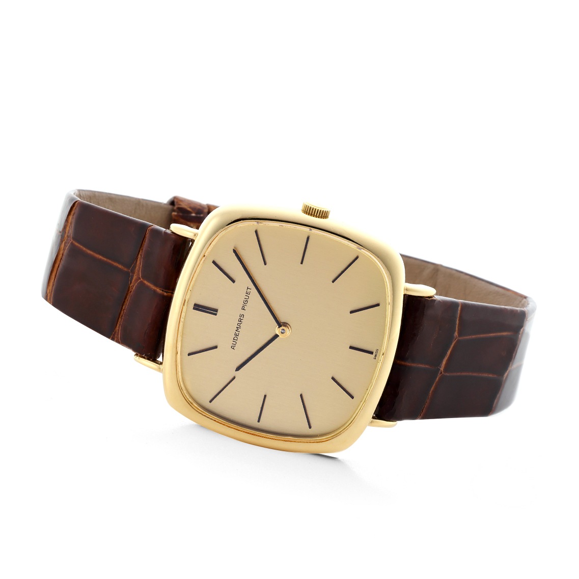 【ヴィンテージ1970's】ドイツ製EUROPA オレンジ 陶器製スクエア時計 ヴィンテージ1970's】ドイツ製EUROPA オレンジ 陶器製スクエア時計